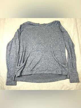 UGG Heathered Navy Blue Pullover Hoodie